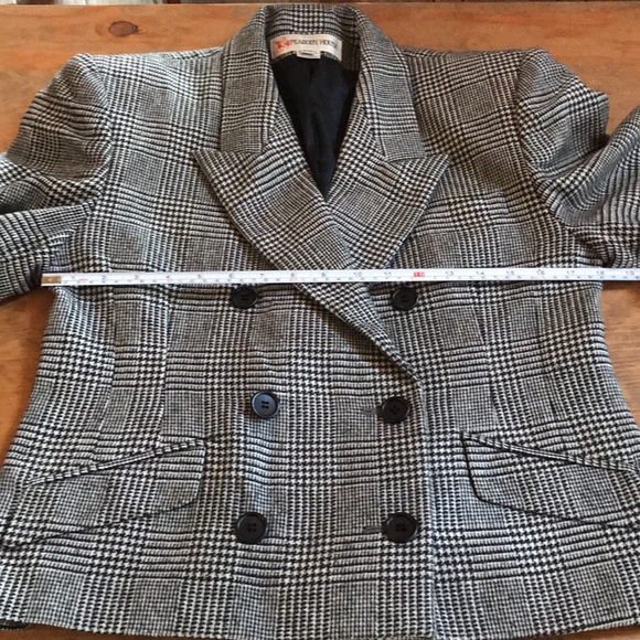 Peabody House Short double breasted blazer an Pencil skirt with belt size 9/10. - Picture 7 of 14